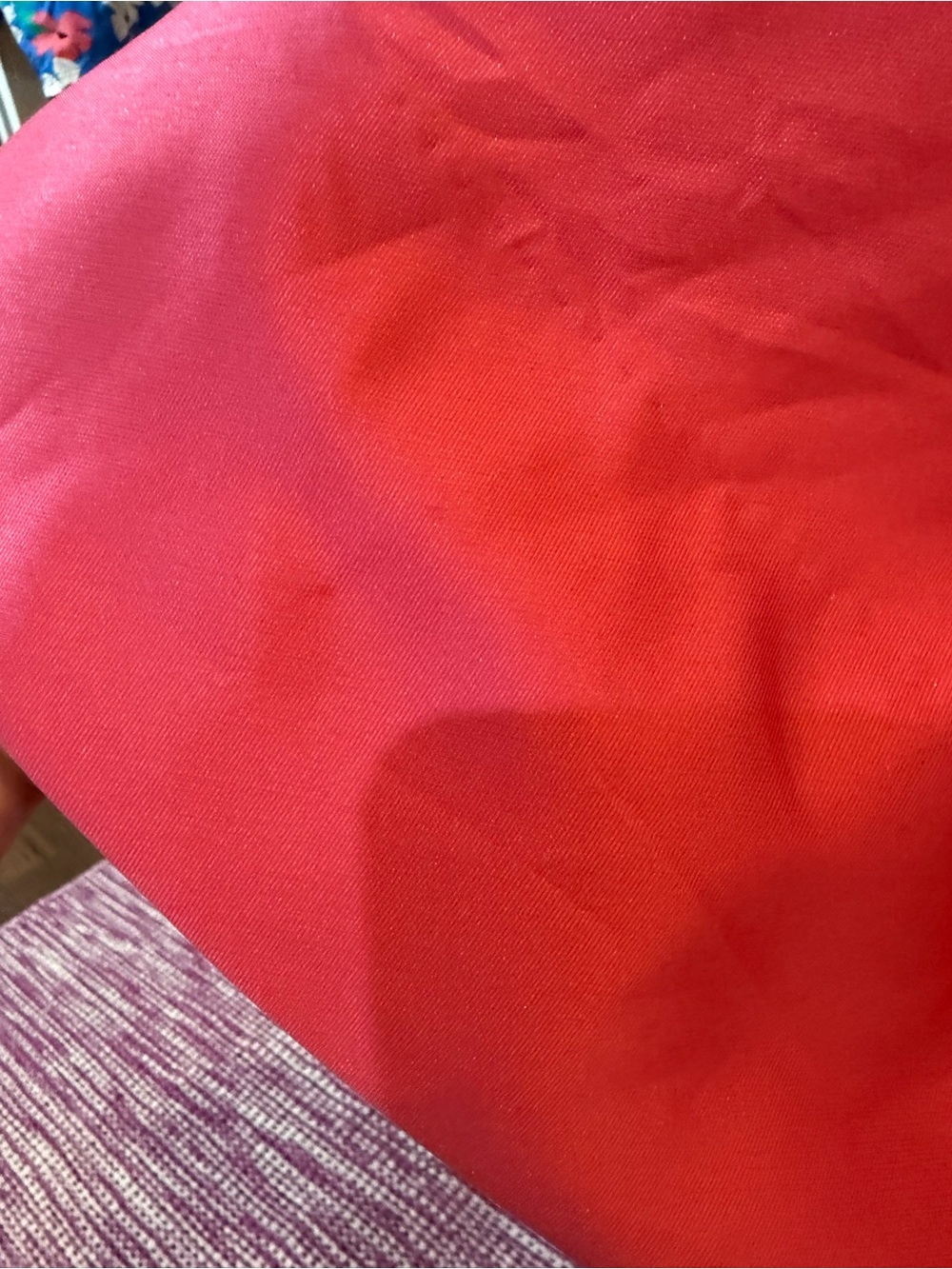 NWT Hutch Anthropologie Sabrina Strapless High-Low Pleated Pink Satin Gown 16P - Picture 14 of 15